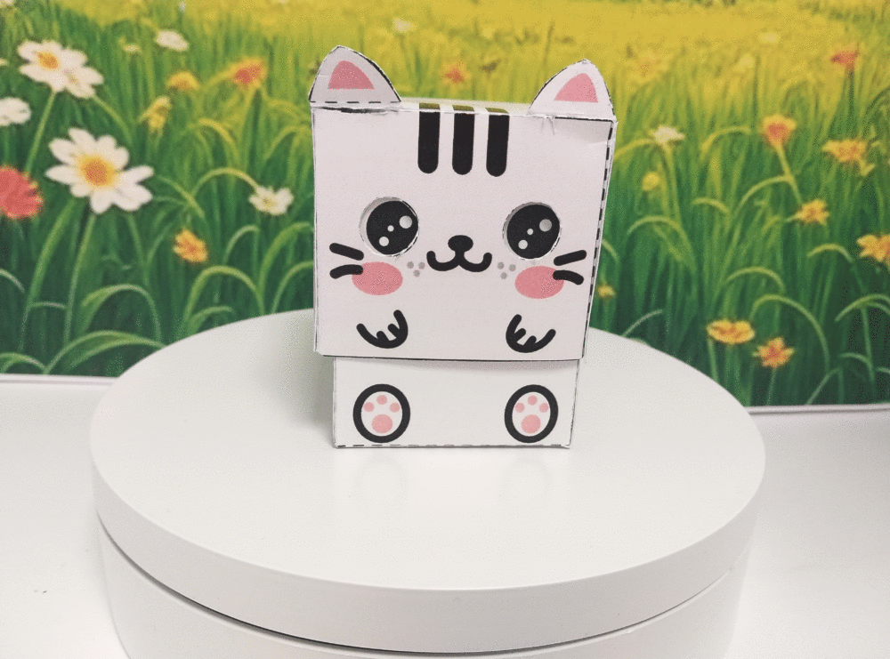 🐱 Gato³ – Elegancia cúbica con gusto felino